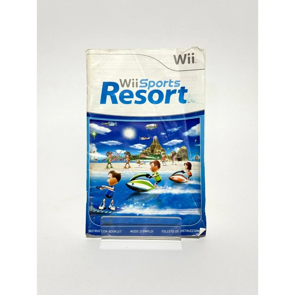 Wii Sports Resort Nintendo Wii Instruction Manual Only - Picture 1 of 1